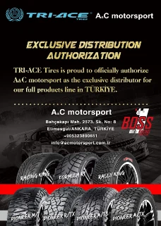 TRI-ACE Tires Menandatangani Kesepakatan Ban Drift Eksklusif di Turki